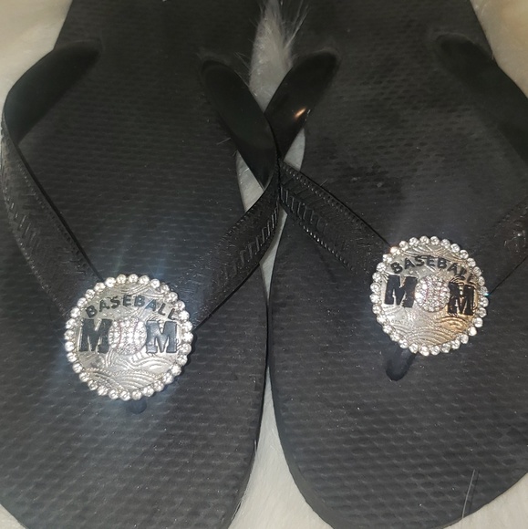 Katydid Baseball Mom Flip Flops - Picture 4 of 4